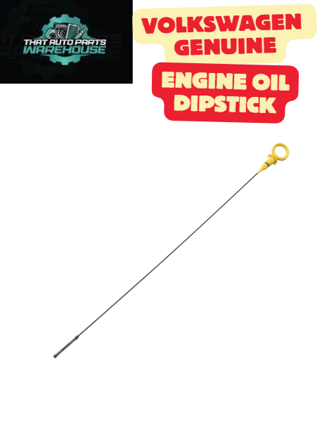 Genuine Volkswagen Engine Oil Dipstick P# 03L115611D – 2.0L TDI CR