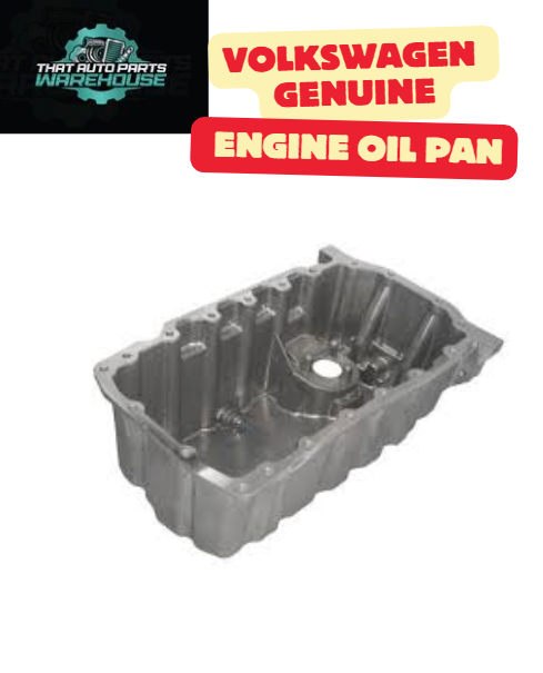 Genuine Volkswagen Engine Oil Pan P# 03L103603H – Suits 2.0L TDI CR