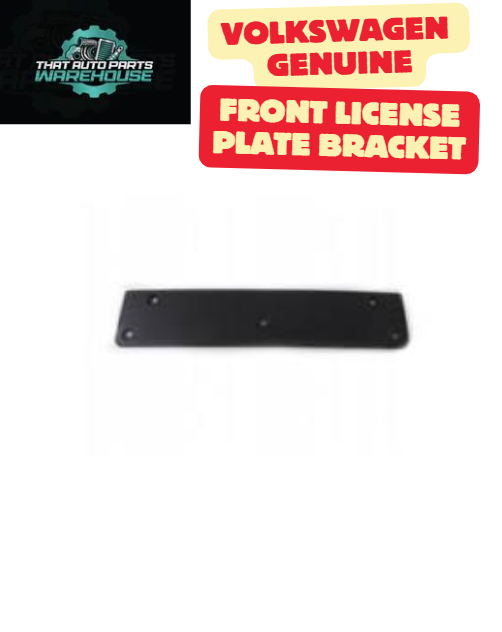 Genuine Volkswagen Front Bar License Plate Bracket P# 2GA8072879B9 – T-Roc