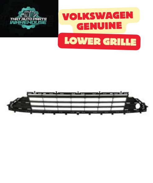 Genuine Volkswagen Front Bar Lower Grille P# 5G0853677M9B9 – Golf 1.4L TSI