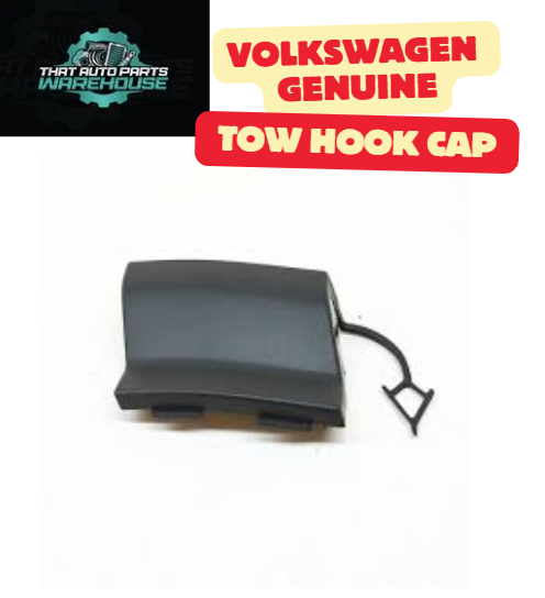 Genuine Volkswagen Front Bar Tow Hook Cap P# 7E08072419B9 – T6 Transporter (2015–2019)