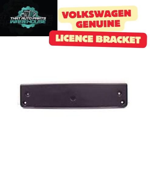 Genuine Volkswagen Front Bumper Licence Bracket P# 5G0807287C9B9 – Golf 2.0L TSI