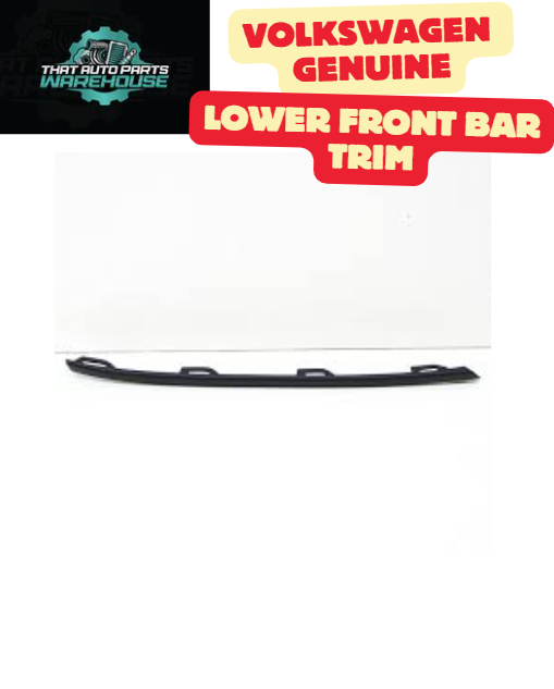 Genuine Volkswagen Front Bumper Lower Fog Trim (Primed) P# 2GA853712AGRU