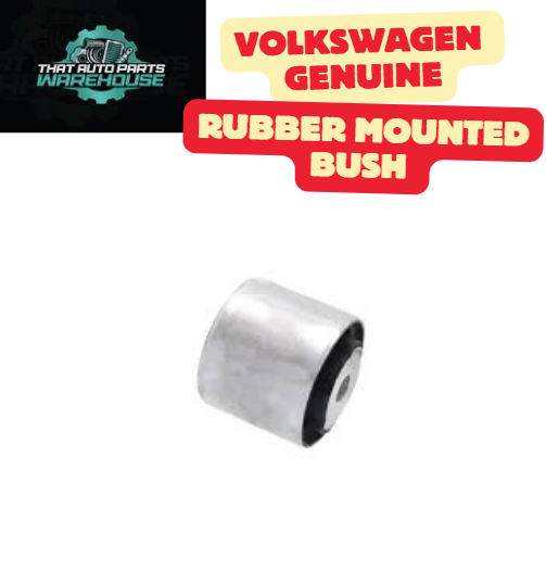 Genuine Volkswagen Front Diff Rubber Mounted Bush P# 7P0525337G – Suits Amarok V6 TDI