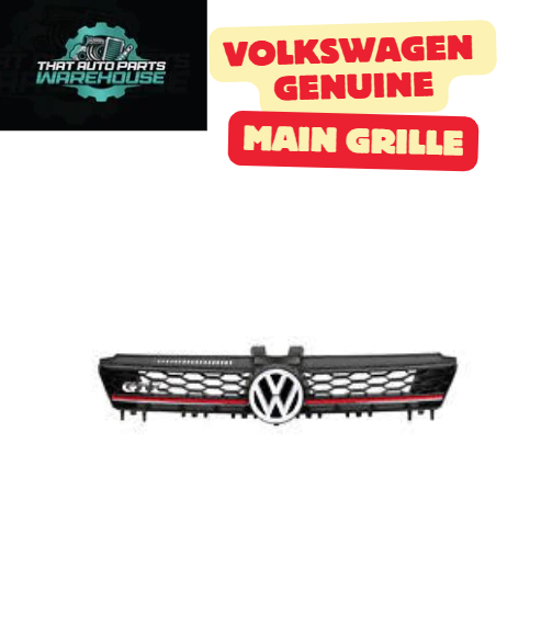 Genuine Volkswagen Front Main Grille P# 5G0853651AJBTU – Golf 2.0L TSI