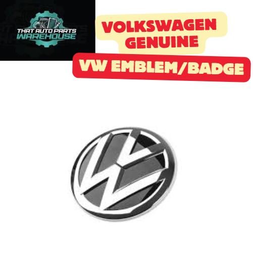 Genuine Volkswagen Front VW Emblem/Badge P# 3G0853601AJZA – Golf 1.4L TSI