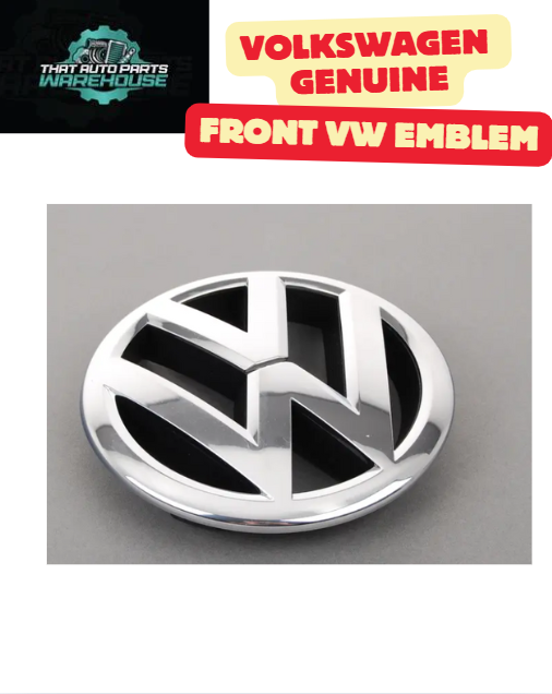 Genuine Volkswagen Front VW Emblem P# 561853600ULM – Suits Multiple VW Models