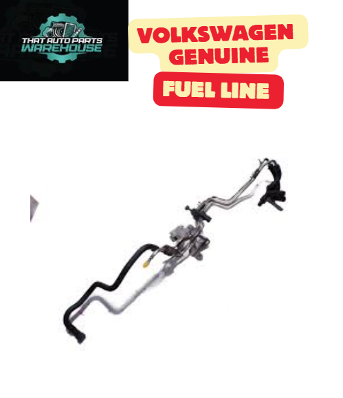 Genuine Volkswagen Fuel Line with Temp Sender P# 03L130308E – 2.0L TDI CR