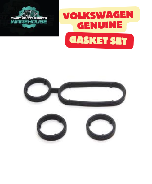Genuine Volkswagen Gasket Set Oil Cooler P# 03L198070 – 2.0L TDI CR