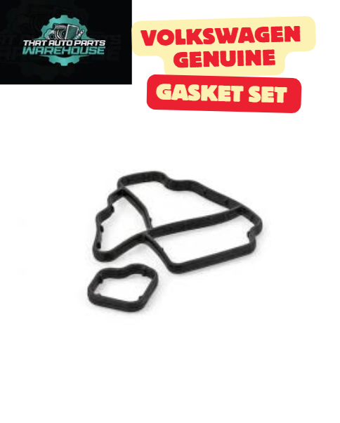 Genuine Volkswagen Gasket Set Oil Filter Housing P# 03L198441 – 2.0L TDI CR