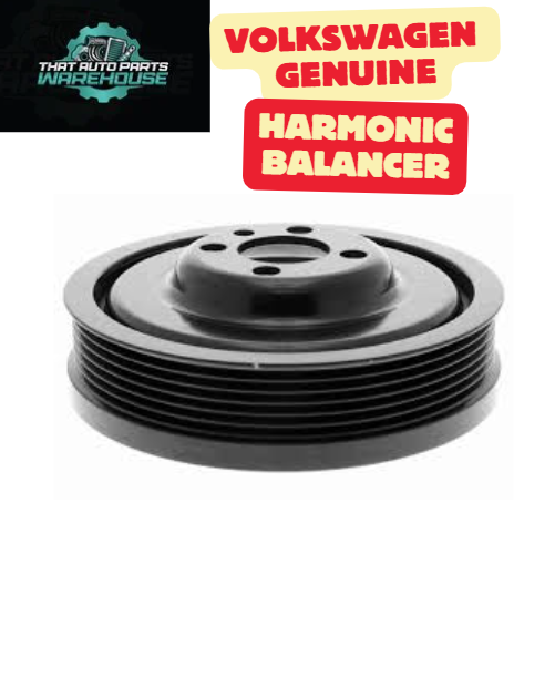 Genuine Volkswagen Harmonic Balancer P# 038105243M – 2.0L TDI CR