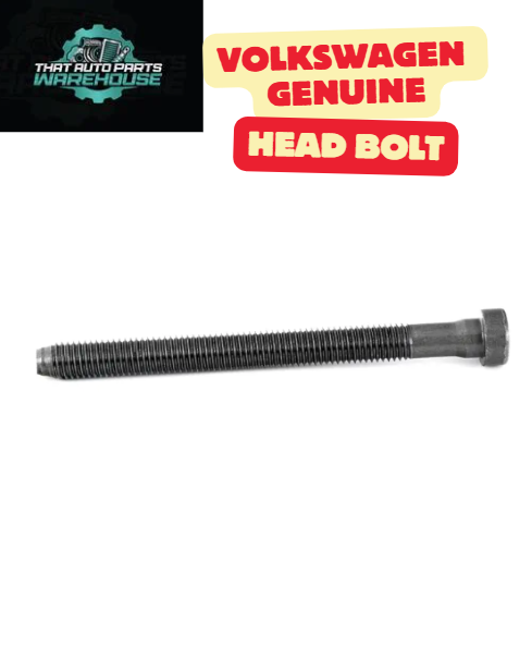 Genuine Volkswagen Head Bolt (Single) P# WHT002131A – 2.0L TDI CR