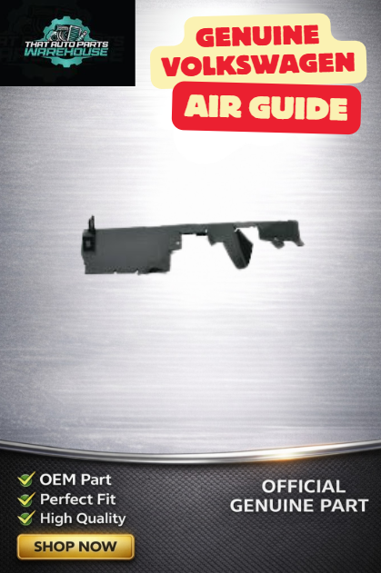 Genuine Volkswagen LH Front Air Guide P# 2GM121283A