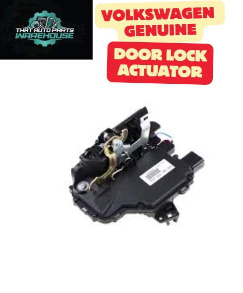 Genuine Volkswagen LH Front Door Lock Actuator P# 2H2837015G – Amarok V6 TDI