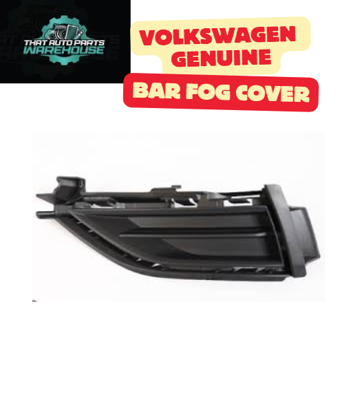 Genuine Volkswagen Left Front Bar Fog Cover P# 5G0853211G9B9 – Golf 1.4L TSI