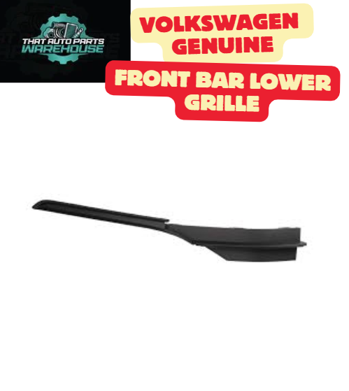 Genuine Volkswagen Left Front Bar Lower Grille P# 5G0853665L9B9 – Golf 1.4L TSI