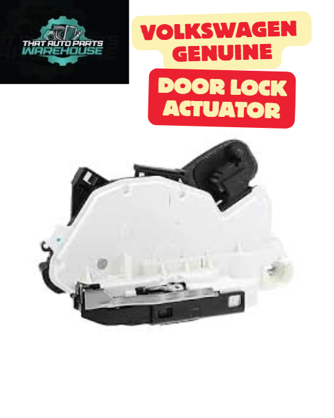 Genuine Volkswagen Left Front Door Lock Actuator P# 5K2837015H – Golf 2.0L TSI