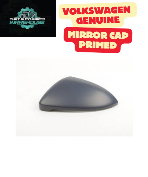 Genuine Volkswagen Left Hand Mirror Cap Primed P# 5G0857537EGRU – Golf 2.0L TSI