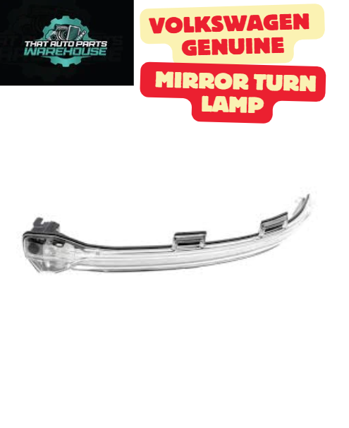 Genuine Volkswagen Left Hand Mirror Turn Lamp P# 5G0949101B – Golf 2.0L + 1.4L TSI