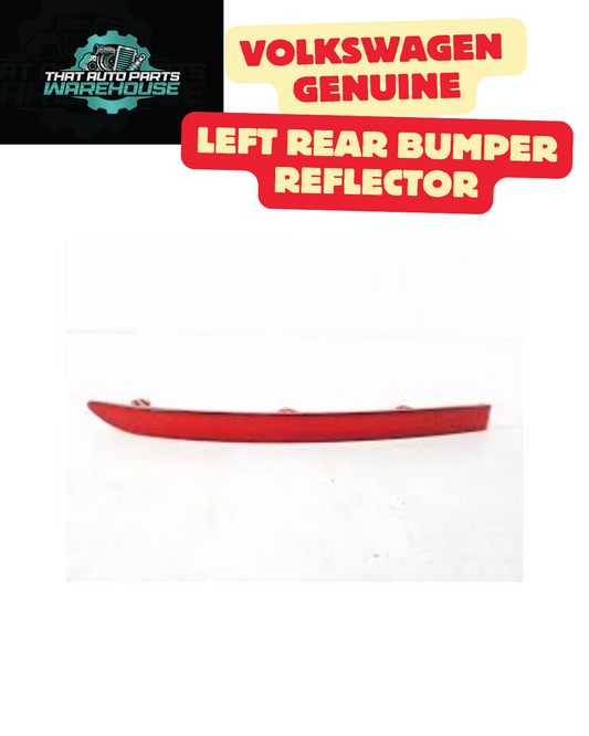 Genuine Volkswagen Left Rear Bumper Reflector Tiguan 5N P# 5N0945105