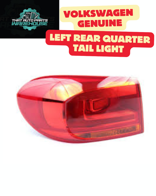 Genuine Volkswagen Left Rear Quarter Tail Light Tiguan 5N P# 5N0945095Q