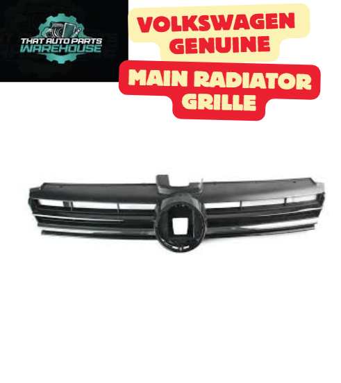 Genuine Volkswagen Main Radiator Grille P# 5G0853651CCZLL – Golf 1.4L TSI