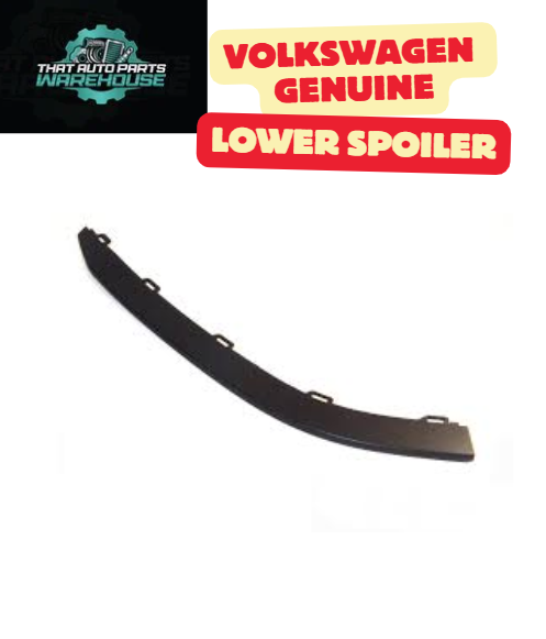 Genuine Volkswagen NS Front Bumper Lower Spoiler P# 5G0805903B9B9 – Golf 2.0L TSI