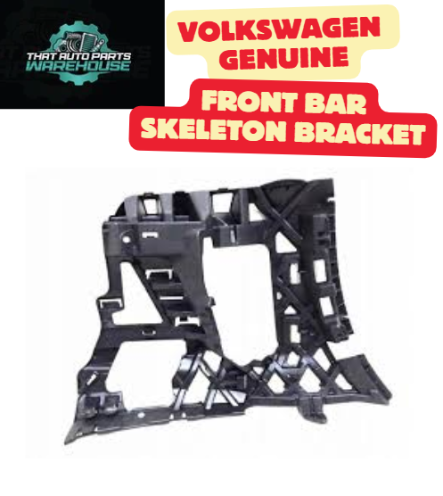 Genuine Volkswagen OS Front Bumper Skeleton Bracket P# 5G0807724A – Golf 2.0L TSI