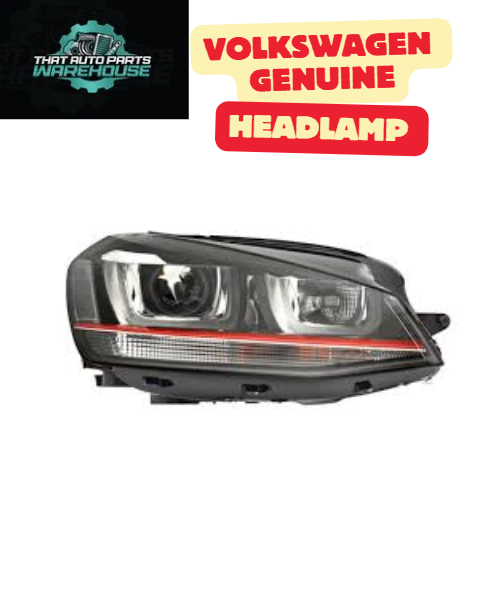 Genuine Volkswagen OS Headlamp P# 5G2941754A – Golf 2.0L TSI