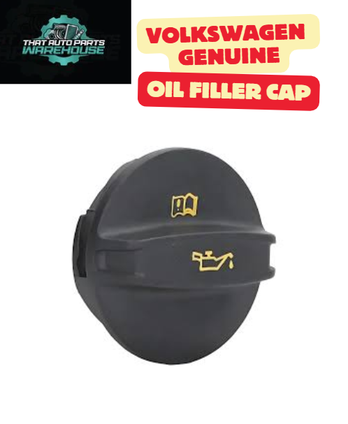 Genuine Volkswagen Oil Filler Cap P# 06K103485A – Suits TDI V6 Engines