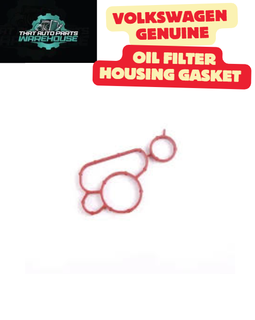 Genuine Volkswagen Oil Filter Housing Gasket P# 06J115441A