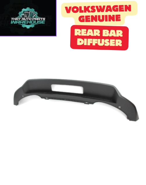 Genuine Volkswagen Rear Bar Diffuser P# 2GA807568A9B9 – T-Roc