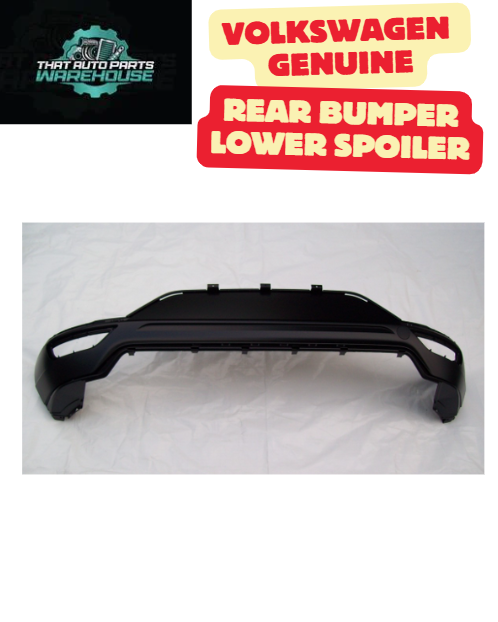 Genuine Volkswagen Rear Bumper Lower Spoiler P# 2GA807434HGRU – T-Roc
