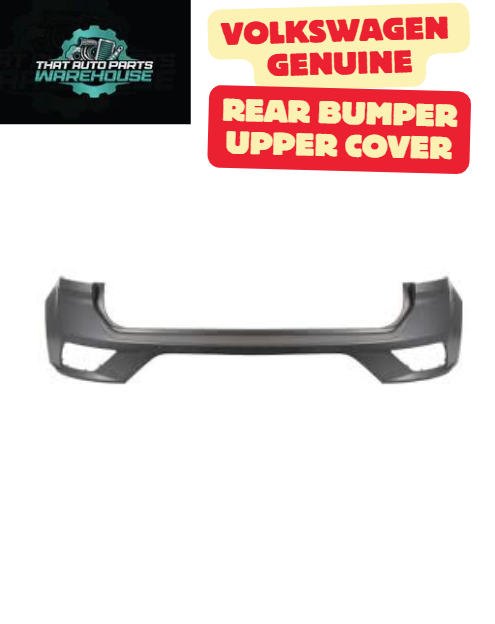 Genuine Volkswagen Rear Bumper Upper Cover P# 2GA807421DGRU – Suits VW T-Roc