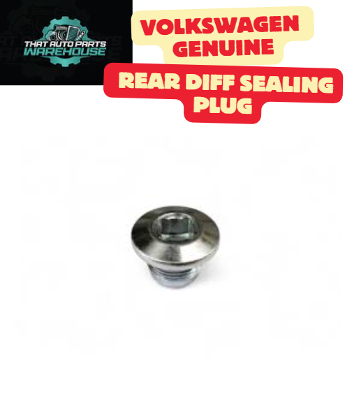 Genuine Volkswagen Rear Diff Sealing Plug P# WHT005482 – Amarok V6 TDI ...