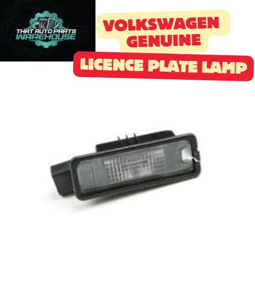 Genuine Volkswagen Rear Licence Plate Lamp P# 1K8943021 – Golf 2.0L TSI
