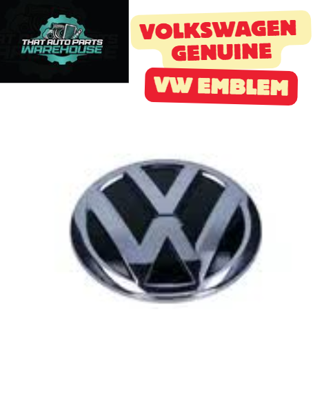 Genuine Volkswagen Rear VW Emblem P# 7E0853630DDPJ – T6 Transporter (2015–2019)