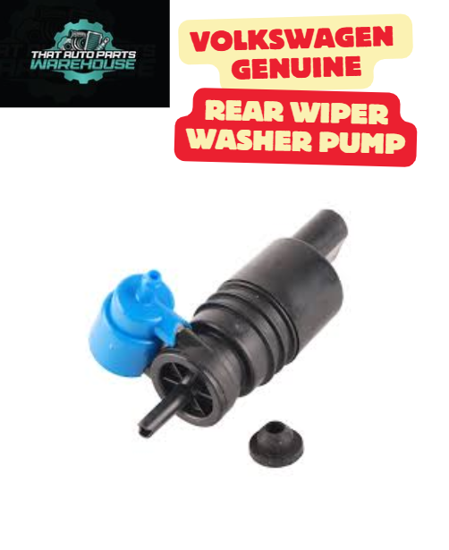 Genuine Volkswagen Rear Wiper Washer Pump P# 1K6955651 – Golf 2.0L TSI