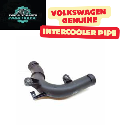 Genuine Volkswagen Right Hand Intercooler Pipe P# 6C0145770A – Golf 2.0L TSI