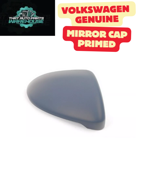 Genuine Volkswagen Right Hand Mirror Cap Primed P# 5G0857538EGRU – Golf 2.0L TSI