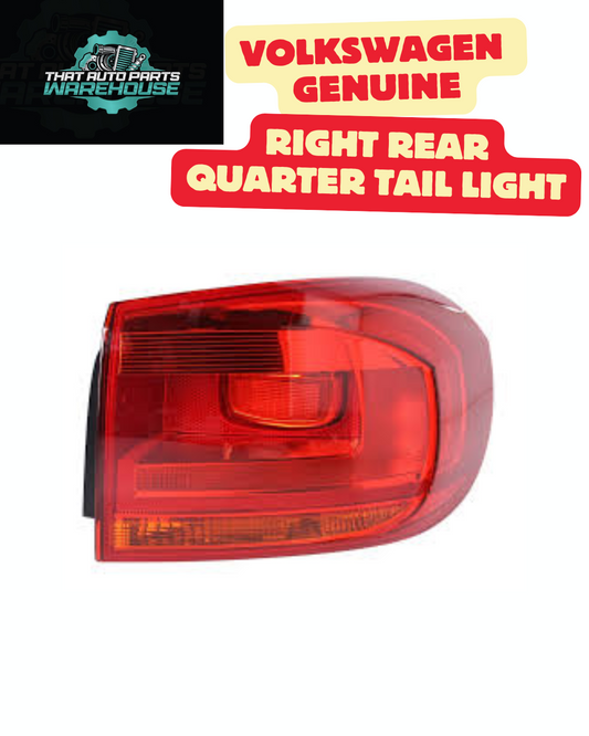 Genuine Volkswagen Right Rear Quarter Tail Light Tiguan 5N P# 5N0945096Q