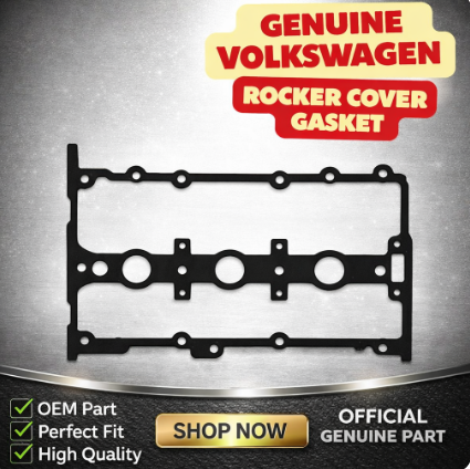 Genuine Volkswagen Rocker Cover Gasket P# 04C103483K