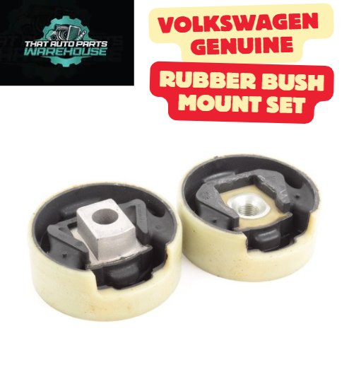 Genuine Volkswagen Rubber Bush Mount Set P# 5Q0198037 – Golf 2.0L TSI