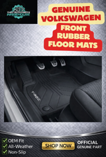 Genuine Volkswagen T-Roc Front Rubber Mats P# 2GB06150282V