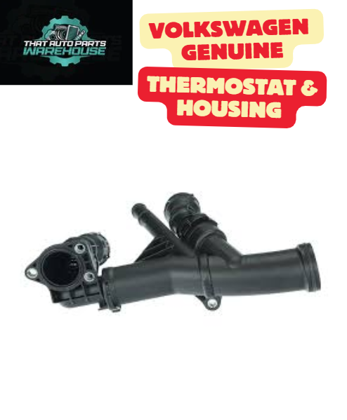 Genuine Volkswagen Thermostat & Housing P# 04L121026AH – Suits 2.0L TDI Diesel Engines
