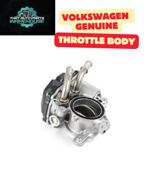Genuine Volkswagen Throttle Body with Gasket P# 04L128063T