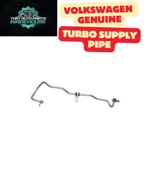 Genuine Volkswagen Turbo Supply Pipe P# 04E145140AS – Golf 1.4L TSI
