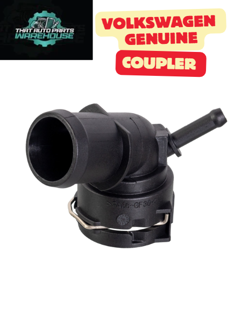 Genuine Volkswagen Upper Radiator Coupler P# 1K0122291BE – Golf 2.0L Turbo
