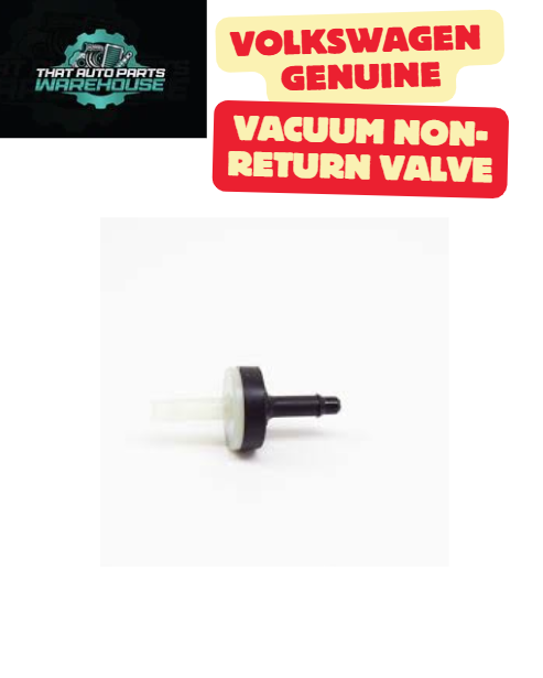 Genuine Volkswagen Vacuum Non-Return Valve P# 046905291B – Suits Amarok V6 TDI