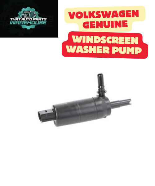 Genuine Volkswagen Windscreen Washer Pump P# 6R0955681 – Golf 2.0L TSI